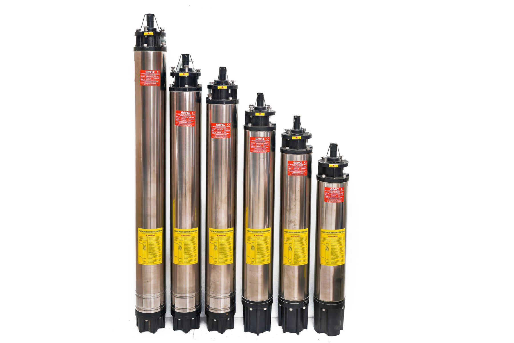 EMAX submersible pump lineup