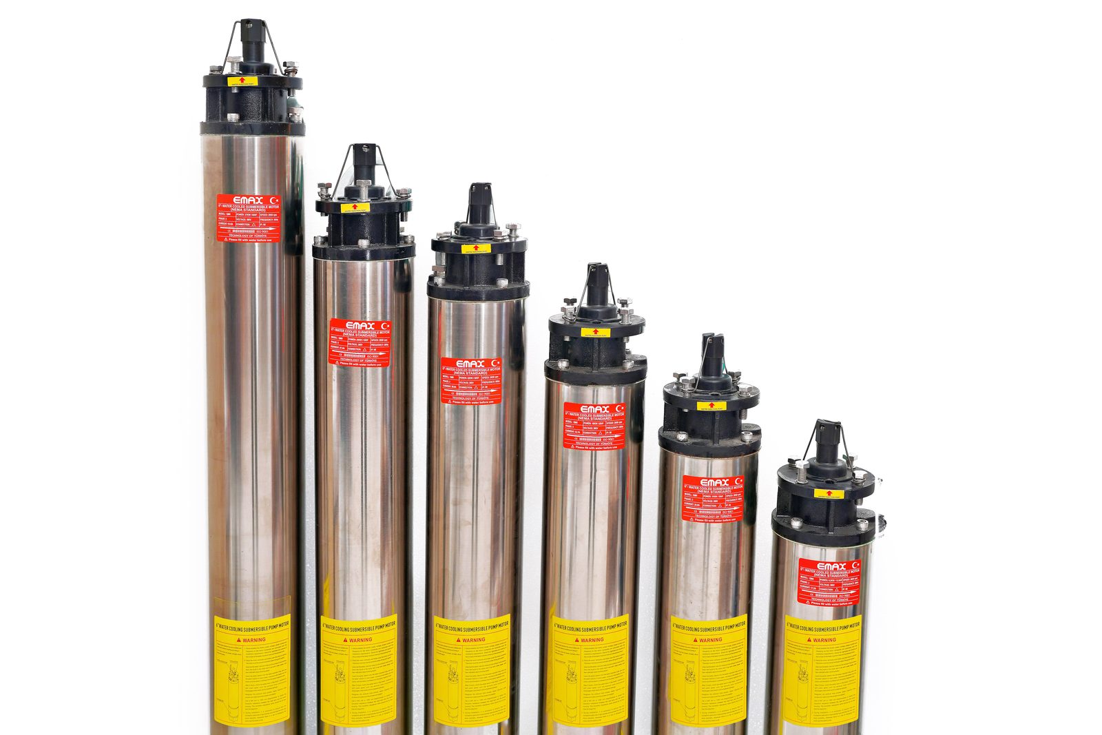 EMAX motor with pump units