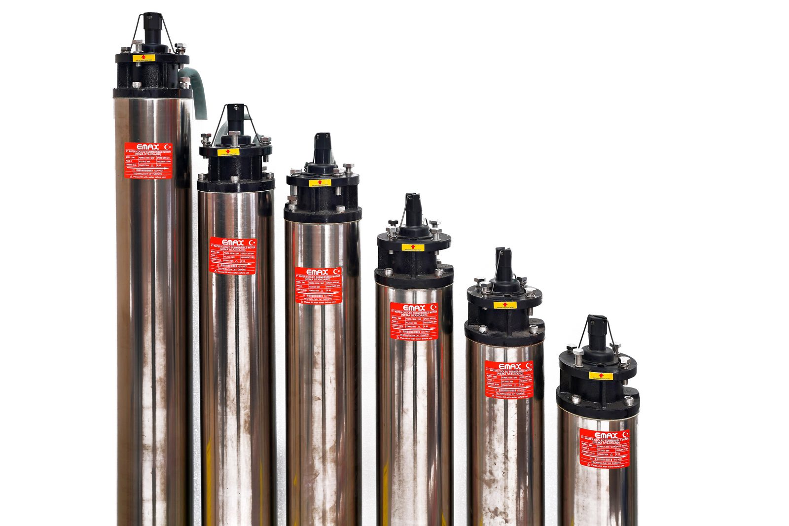 EMAX submersible motor range