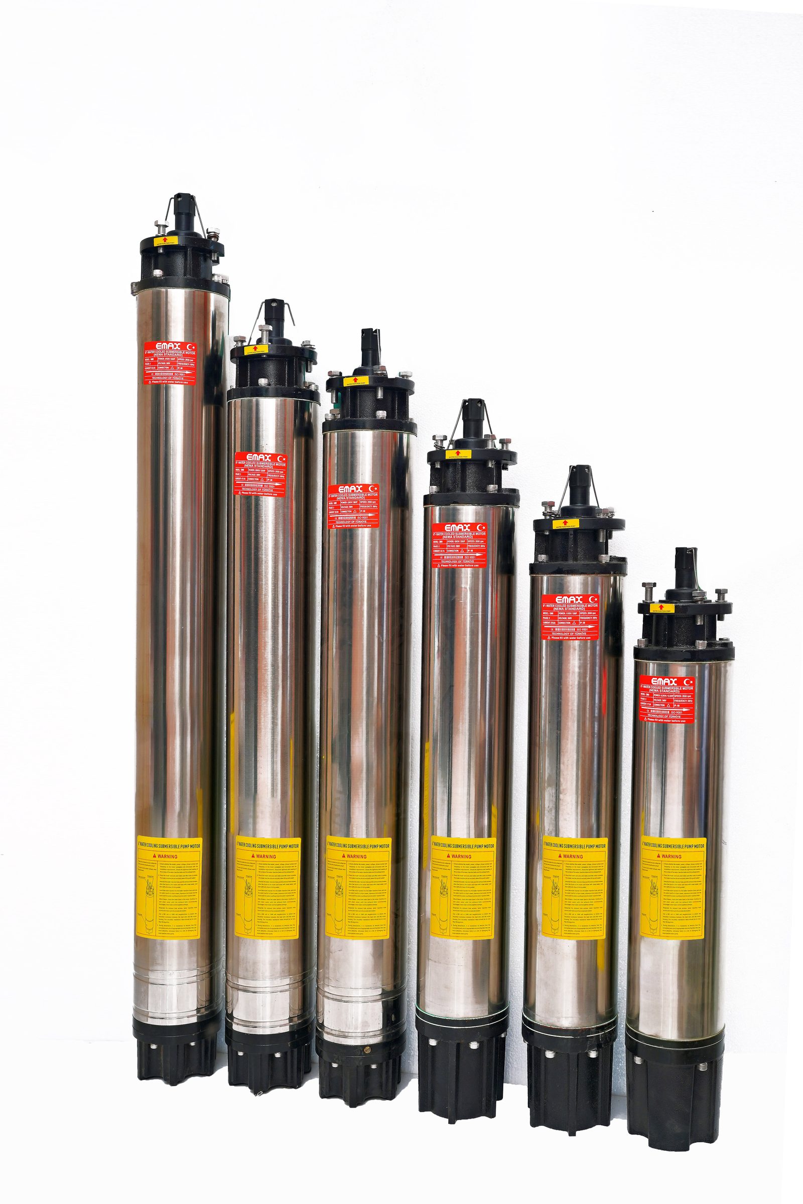 EMAX 6-inch submersible pump industrial range